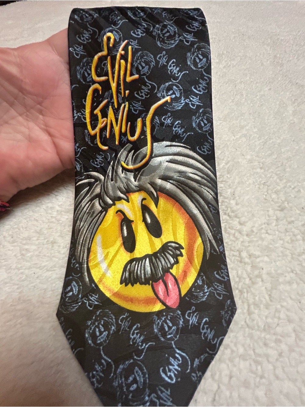 🎁3 for $30 - Evil Genius Novelty Tie